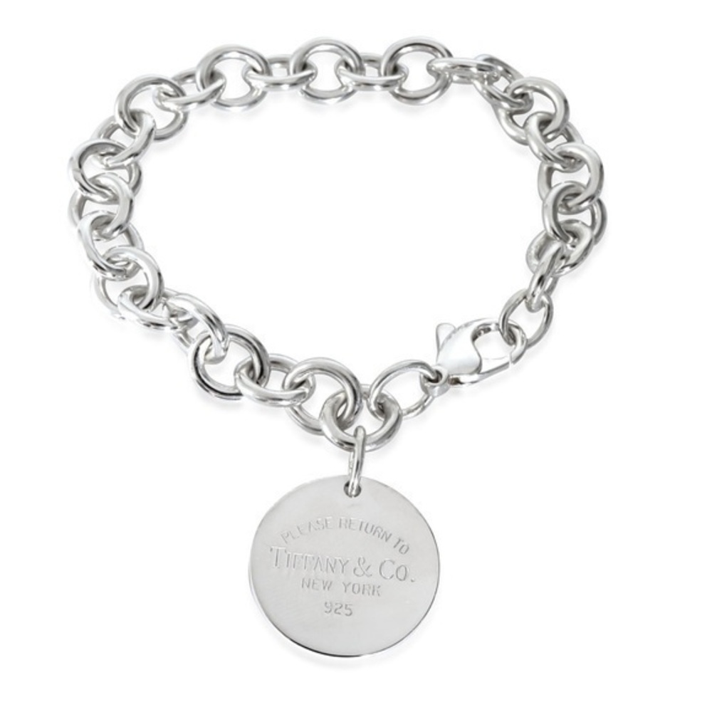 Tiffany & Co. Return To Tiffany Round Tag Bracelet in Sterling Silver